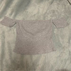 Size small off the shoulder crop top